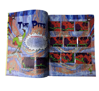 Boogerman: A Pick and Flick Adventure — Official Game Secrets Strategy Guide — Sega Genesis (1994)