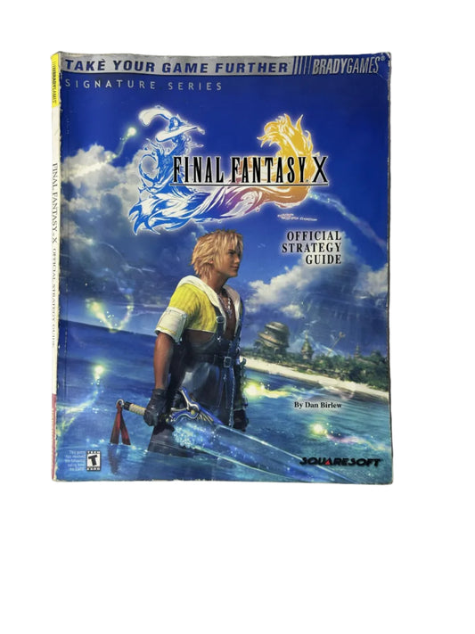 Final Fantasy X — Official Strategy Guide — BradyGames Signature Series — Dan Birlew (2001)