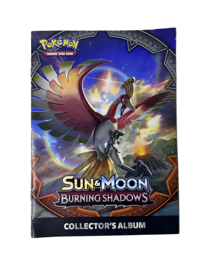 Pokémon TCG — Sun & Moon: Burning Shadows Collector's Album — Empty (2017)