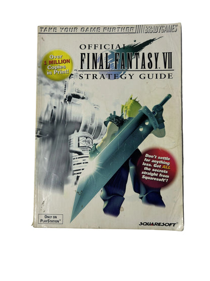 Official Final Fantasy VII Strategy Guide – BradyGames (Squaresoft / PlayStation)
