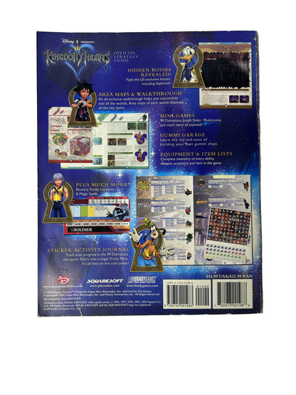 Kingdom Hearts Official Strategy Guide – BradyGames Signature Series (Dan Birlew / Squaresoft)