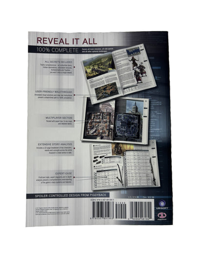 Assassin's Creed Revelations: The Complete Official Guide – Piggyback / Ubisoft