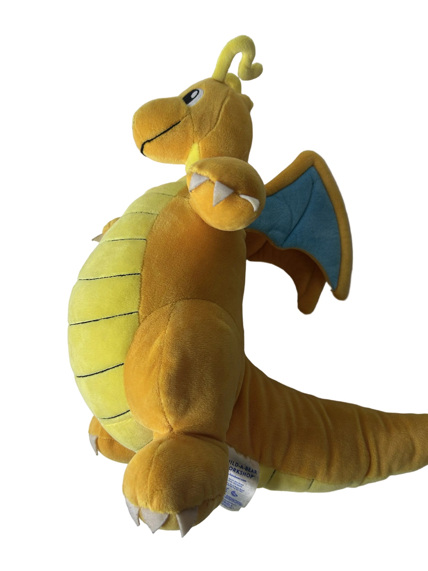 Dragonite Build-A-Bear Workshop Plush – Official Pokémon x Build-A-Bear Collaboration (~16")