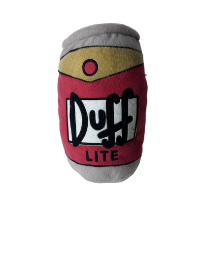Duff Lite Beer Can Plush – The Simpsons Universal Studios Exclusive (Fox / ~6")
