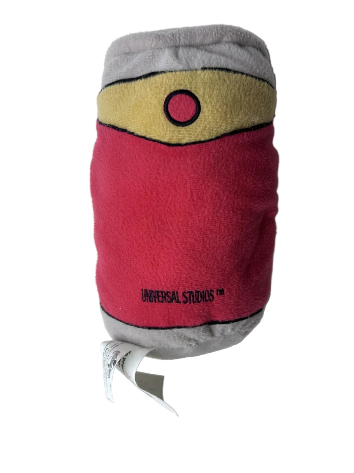 Duff Lite Beer Can Plush – The Simpsons Universal Studios Exclusive (Fox / ~6")