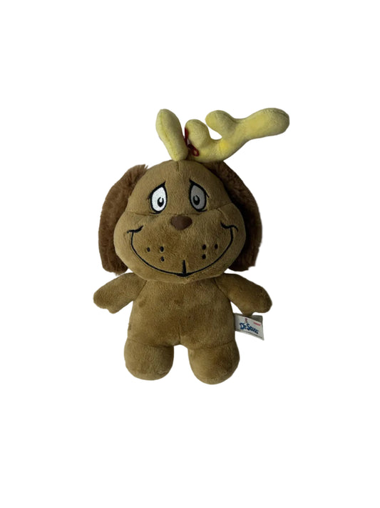 Max the Dog Plush – Dr. Seuss How the Grinch Stole Christmas x Aurora (2018, ~10")