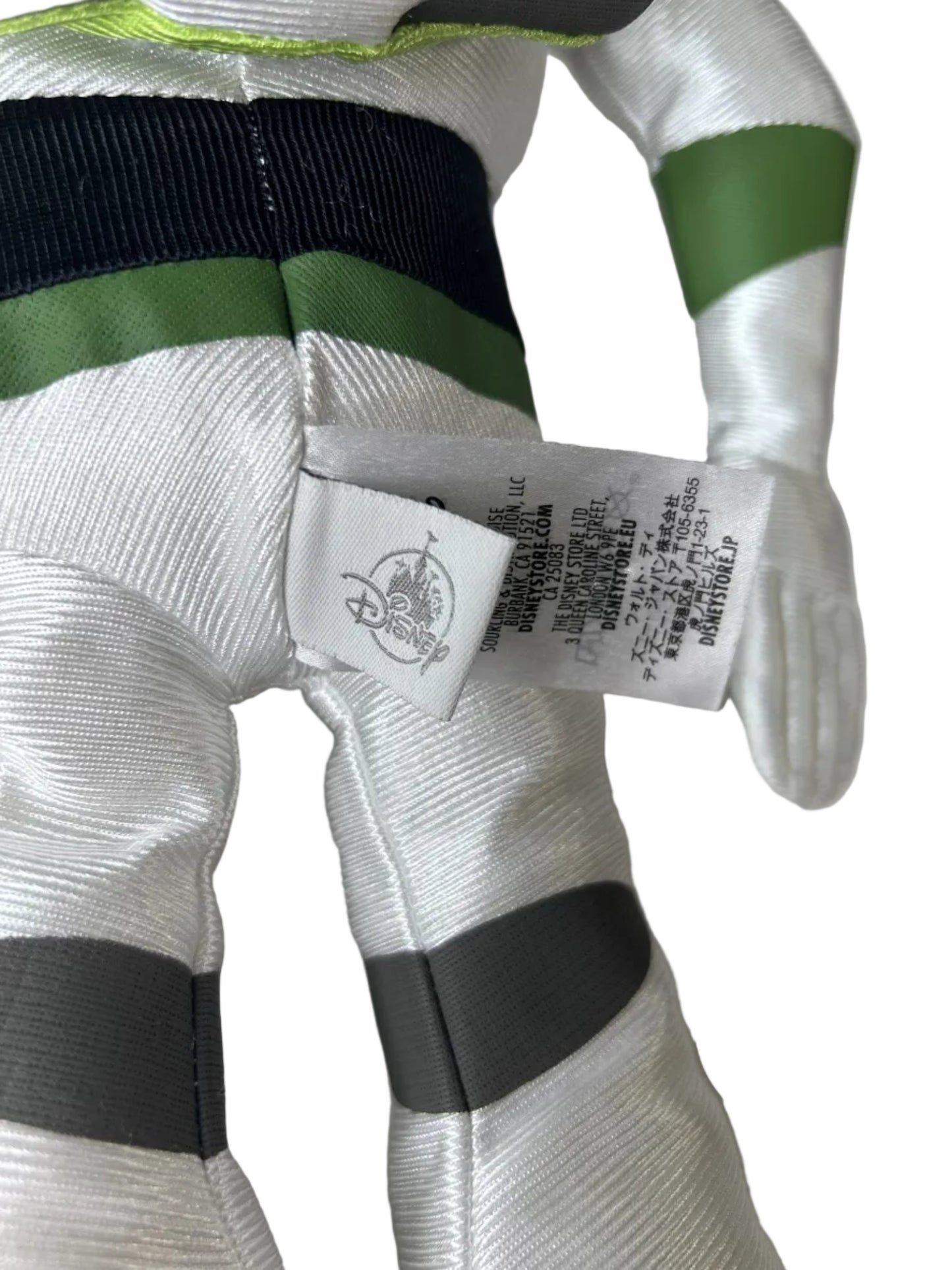 Buzz Lightyear Disney Store Plush – Toy Story x Disney Store Official Release (~12") “ANDY” Boot Detail