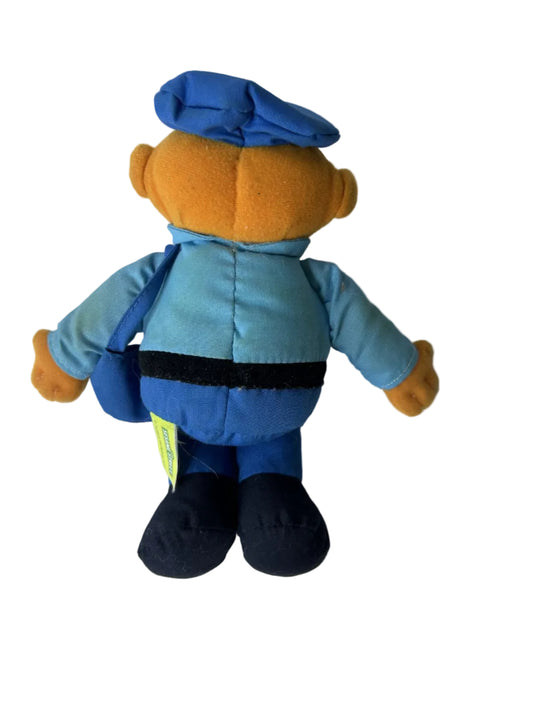 Ernie Mail Carrier Sesame Street Plush – Sesame Workshop 2002 Official Licensed Release (~12")