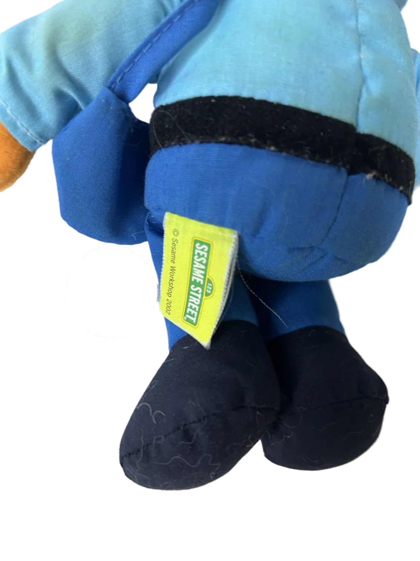 Ernie Mail Carrier Sesame Street Plush – Sesame Workshop 2002 Official Licensed Release (~12")