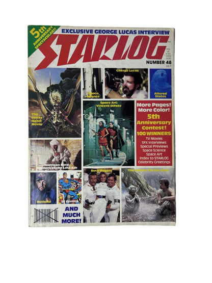 Starlog Magazine #48 – 5th Anniversary Spectacular, July 1981 (George Lucas Interview, Empire Strikes Back)