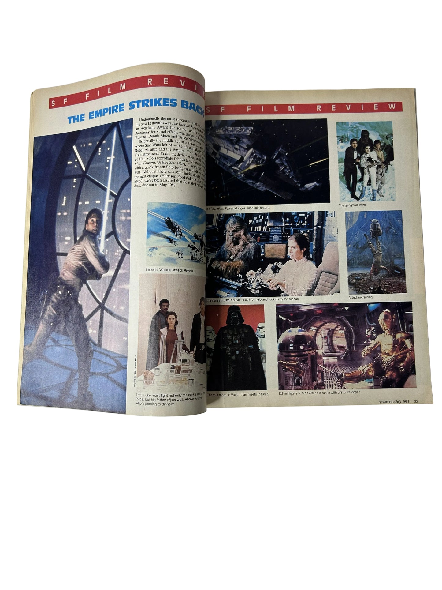 Starlog Magazine #48 – 5th Anniversary Spectacular, July 1981 (George Lucas Interview, Empire Strikes Back)