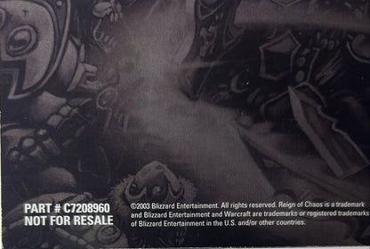 Warcraft III Reign of Chaos Official Battle Chest Guide – BradyGames / Blizzard 2003 (Not for Resale, Bundle Exclusive)