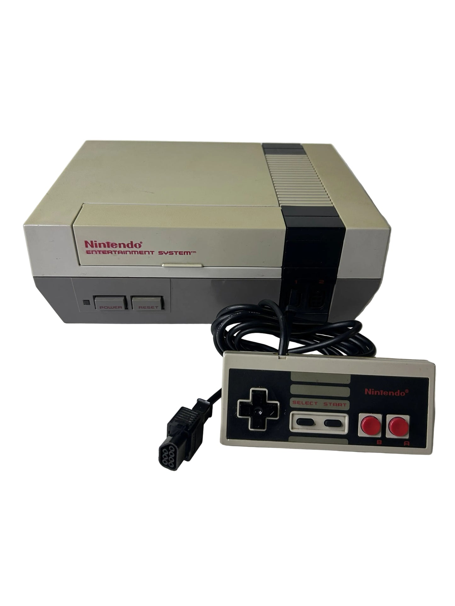 Nintendo Entertainment System (NES) Console with Controller – Loose / 1985 Nintendo 8-Bit Home Gaming System