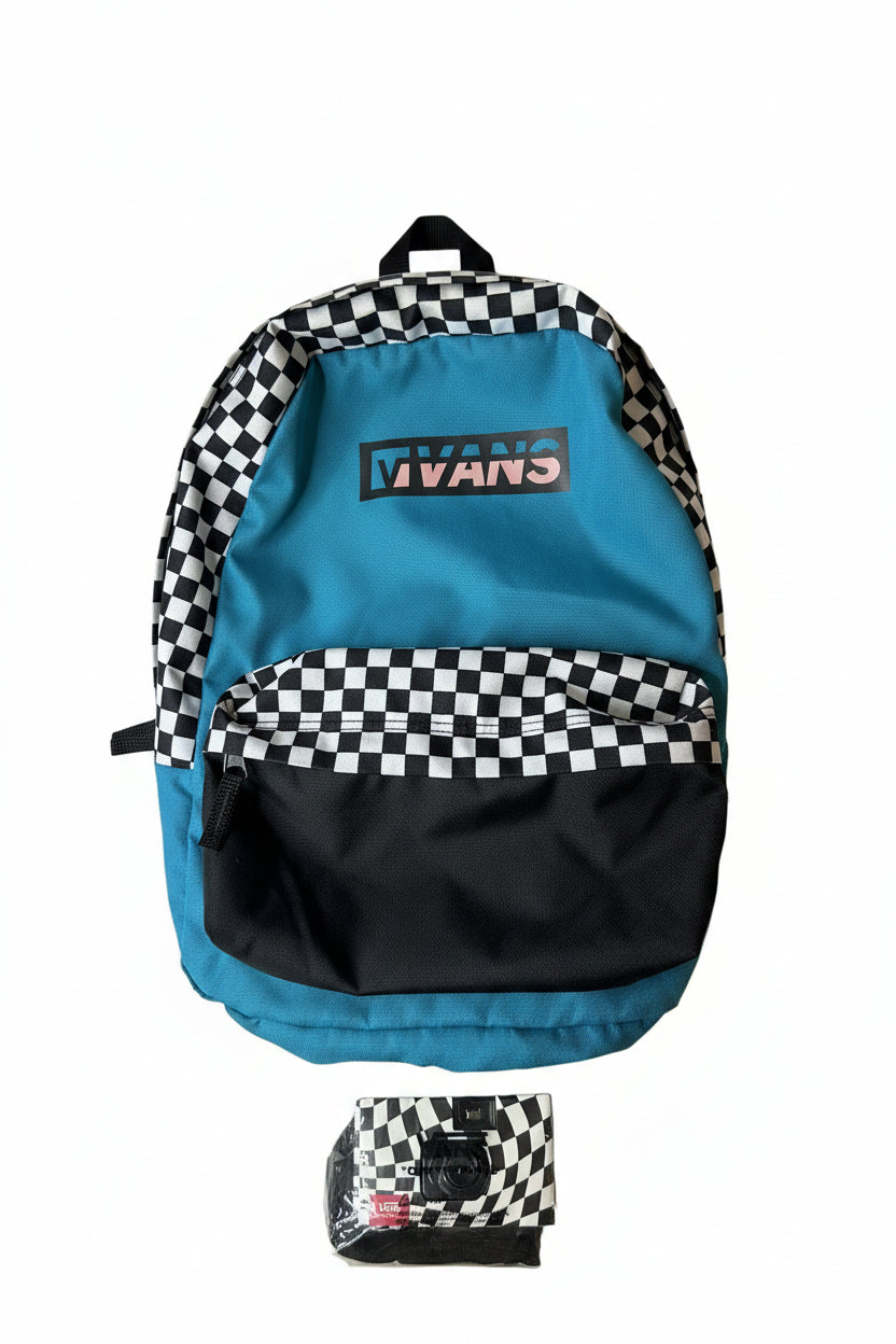 Vans Off The Wall Checkerboard Backpack Bundle – 2020 Promo Sealed