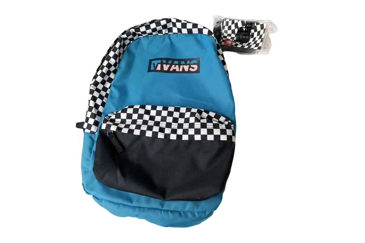 Vans Off The Wall Checkerboard Backpack Bundle – 2020 Promo Sealed