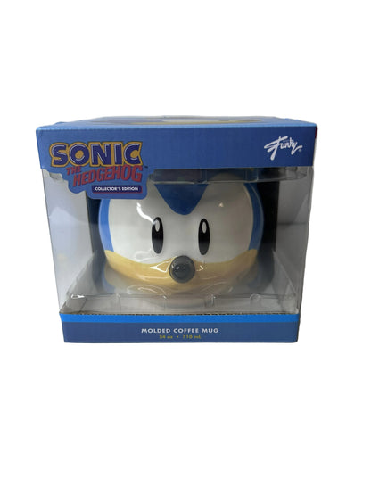 Sonic the Hedgehog 3D Molded Ceramic Mug – Just Funky 24oz NIB