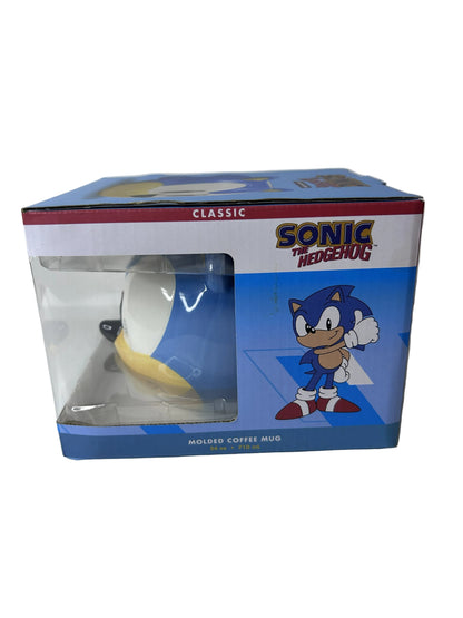 Sonic the Hedgehog 3D Molded Ceramic Mug – Just Funky 24oz NIB