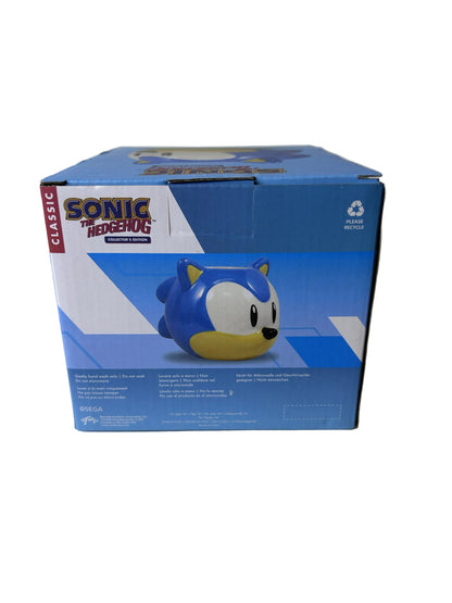 Sonic the Hedgehog 3D Molded Ceramic Mug – Just Funky 24oz NIB