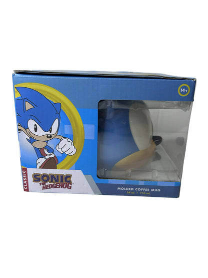 Sonic the Hedgehog 3D Molded Ceramic Mug – Just Funky 24oz NIB