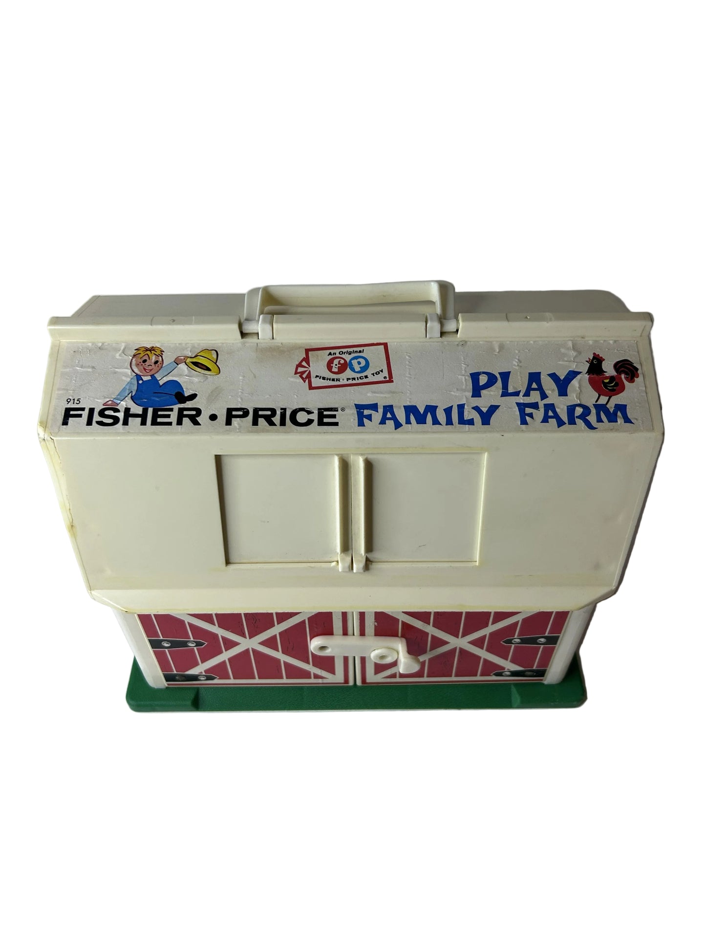 Fisher-Price Play Family Farm #915 – Little People Barn Playset w/ Figures & Animals, 1967 Vintage