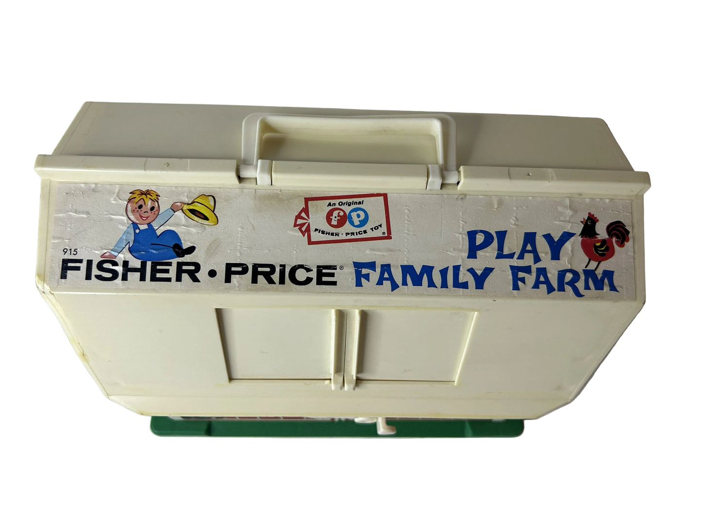 Fisher-Price Play Family Farm #915 – Little People Barn Playset w/ Figures & Animals, 1967 Vintage
