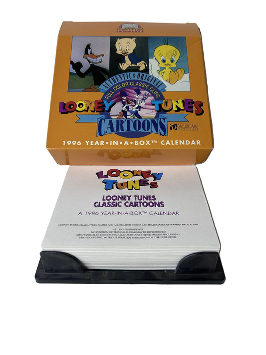 Looney Tunes Classic Cartoons 1996 Year-In-A-Box Calendar – Day Dream Publishing, Warner Bros.