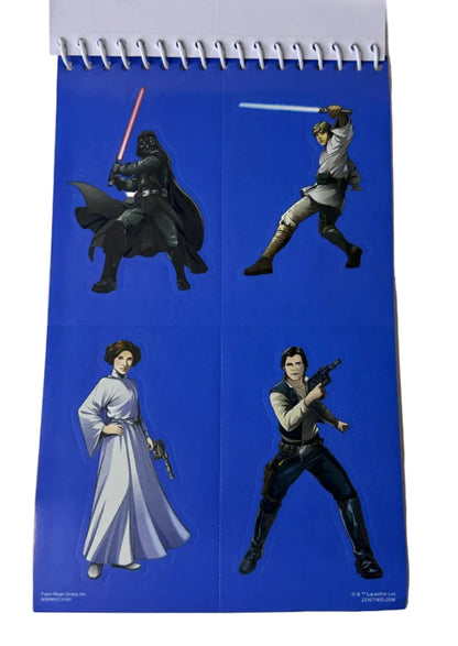 Star Wars Tear & Share Sticker Book – Stickeriffic | Disney Lucasfilm circa 2017 | 88 Stickers
