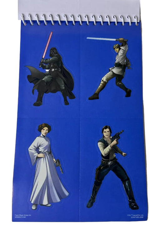 Star Wars Tear & Share Sticker Book – Stickeriffic | Disney Lucasfilm circa 2017 | 88 Stickers