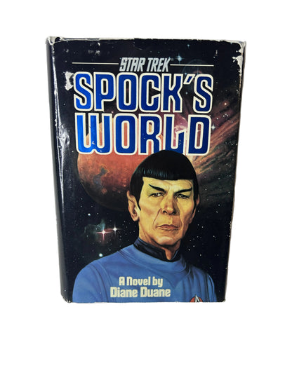 Star Trek: Spock's World – Diane Duane | Pocket Books 1988 Hardcover First Edition