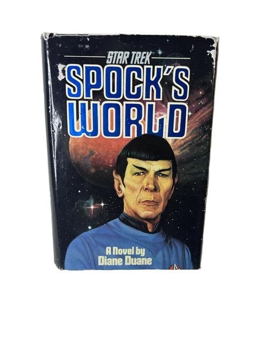 Star Trek: Spock's World – Diane Duane | Pocket Books 1988 Hardcover First Edition