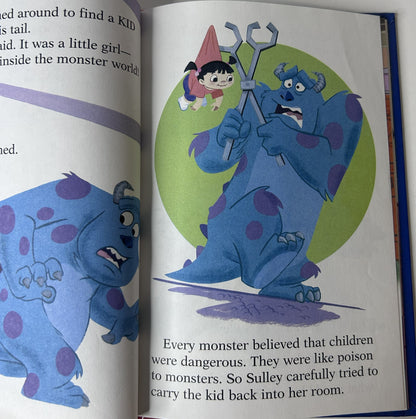 Disney Pixar Monsters Inc.: Boo on the Loose – Disney's First Readers Level 3 | Scholastic 2002 Hardcover