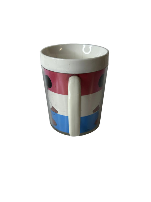 Mickey Mouse EPCOT France World Showcase Ceramic Mug – Staffordshire Tableware England | Walt Disney Productions circa 1984 Vintage