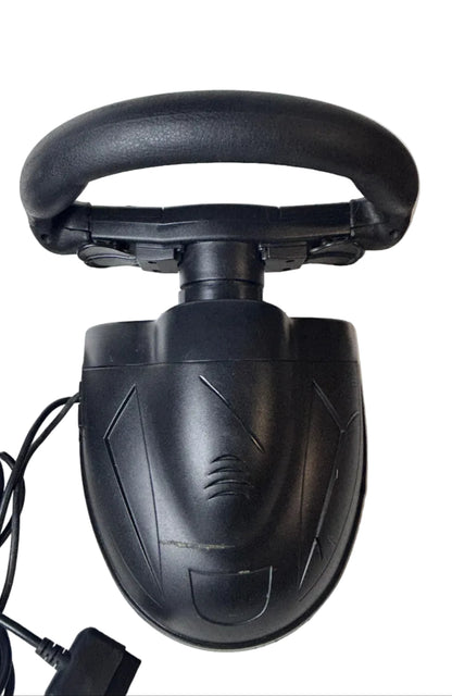Pelican Cobra TT Racing Wheel & Pedal Set – PlayStation 2 PS2 | Model L-624 Vintage Racing Controller