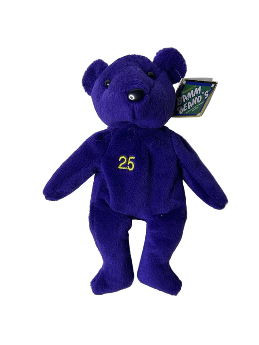 Bamm Beano's Mark McGwire #25 Bean Bag Bear – 1998 MLB Licensed Plush with Hang Tag