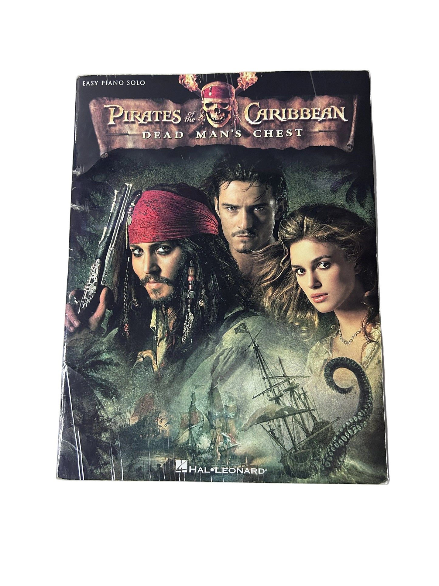 Pirates of the Caribbean: Dead Man's Chest – Easy Piano Solo Sheet Music Book, Hal Leonard 2006