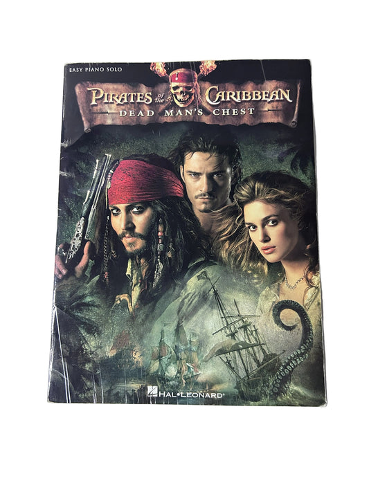 Pirates of the Caribbean: Dead Man's Chest – Easy Piano Solo Sheet Music Book, Hal Leonard 2006