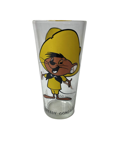 Pepsi Collector Series Looney Tunes Glass Set – Speedy Gonzales, Elmer Fudd, Foghorn Leghorn & Road Runner 1973 Warner Bros.