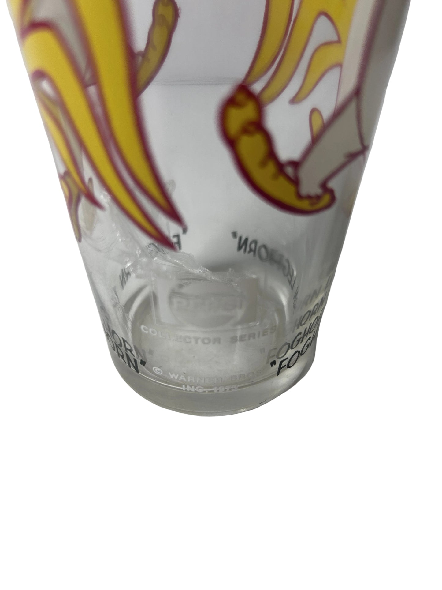 Pepsi Collector Series Looney Tunes Glass Set – Speedy Gonzales, Elmer Fudd, Foghorn Leghorn & Road Runner 1973 Warner Bros.
