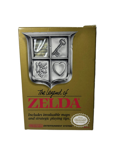 The Legend of Zelda – NES | Nintendo 1987 Original Gold Cartridge with Box & Dust Sleeve (No Manual)