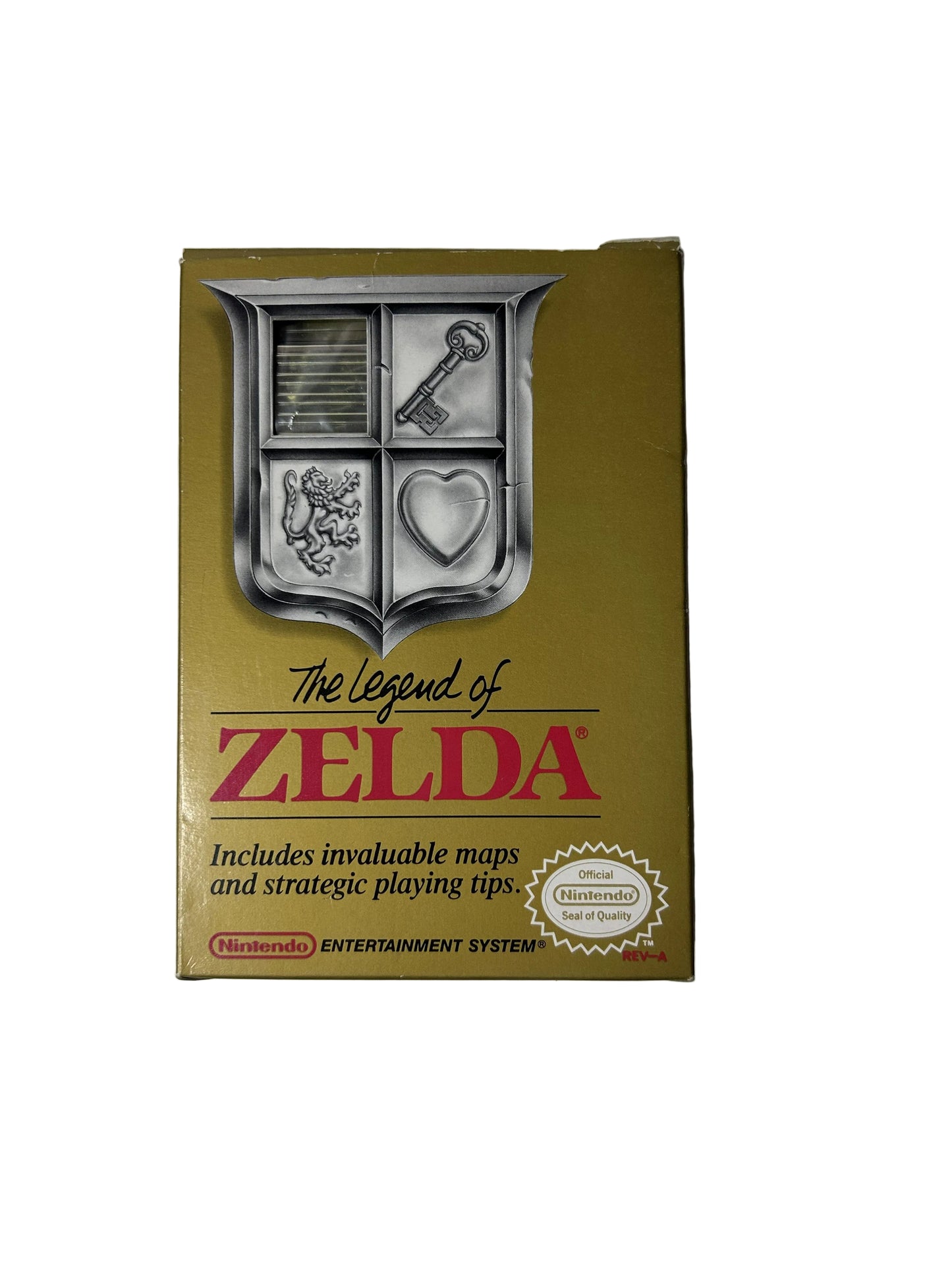 The Legend of Zelda – NES | Nintendo 1987 Original Gold Cartridge with Box & Dust Sleeve (No Manual)