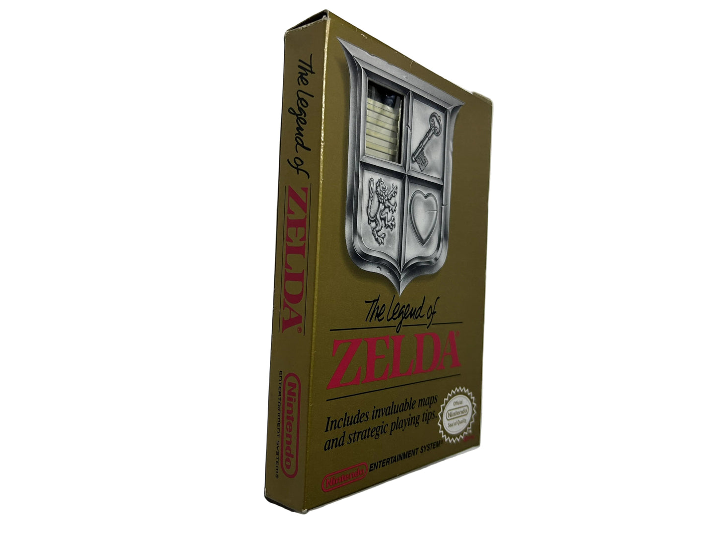 The Legend of Zelda – NES | Nintendo 1987 Original Gold Cartridge with Box & Dust Sleeve (No Manual)