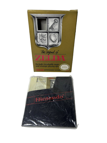 The Legend of Zelda – NES | Nintendo 1987 Original Gold Cartridge with Box & Dust Sleeve (No Manual)