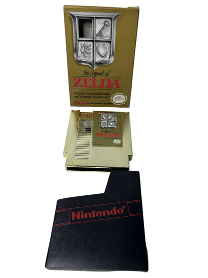 The Legend of Zelda – NES | Nintendo 1987 Original Gold Cartridge with Box & Dust Sleeve (No Manual)