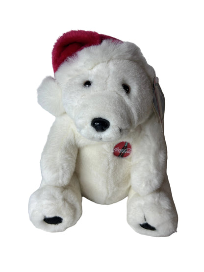 Vintage Coca-Cola Collector's Set – Polar Bear Plush (1994) & Monopoly Coca-Cola Edition (1999)