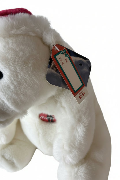 Vintage Coca-Cola Collector's Set – Polar Bear Plush (1994) & Monopoly Coca-Cola Edition (1999)