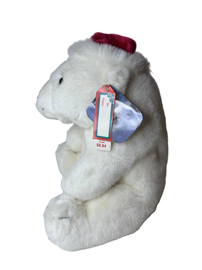 Vintage Coca-Cola Collector's Set – Polar Bear Plush (1994) & Monopoly Coca-Cola Edition (1999)