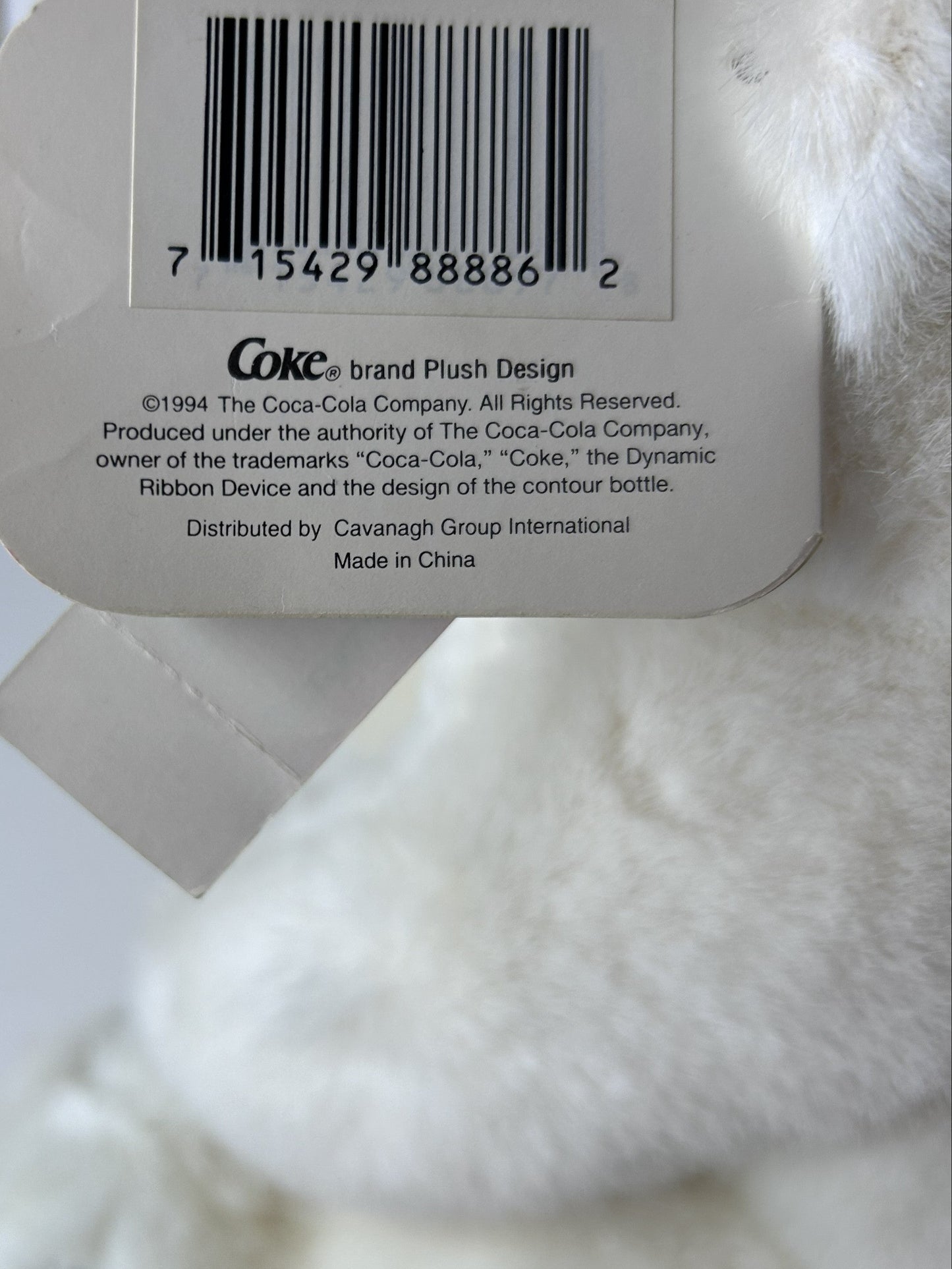 Vintage Coca-Cola Collector's Set – Polar Bear Plush (1994) & Monopoly Coca-Cola Edition (1999)