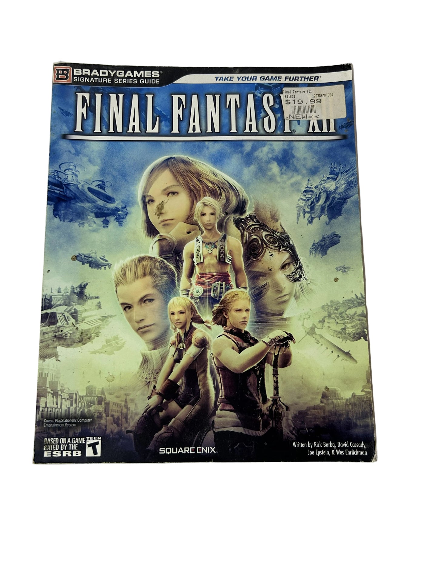 Final Fantasy XII BradyGames Signature Series Strategy Guide – Square Enix PS2 2006 (No Poster)