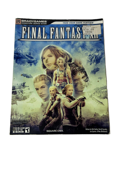 Final Fantasy XII BradyGames Signature Series Strategy Guide – Square Enix PS2 2006 (No Poster)