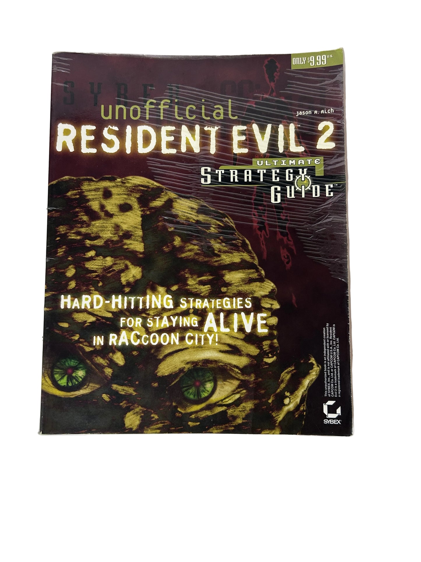 Unofficial Resident Evil 2 Ultimate Strategy Guide – Sybex / Jason R. Rich | PS1 Capcom 1998